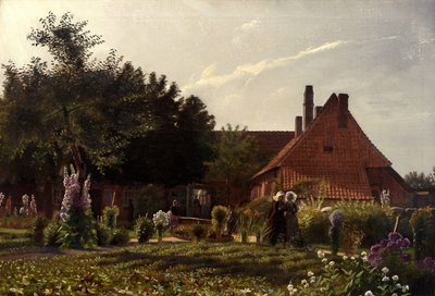 Il giardino della nonna da Kristian Zahrtmann